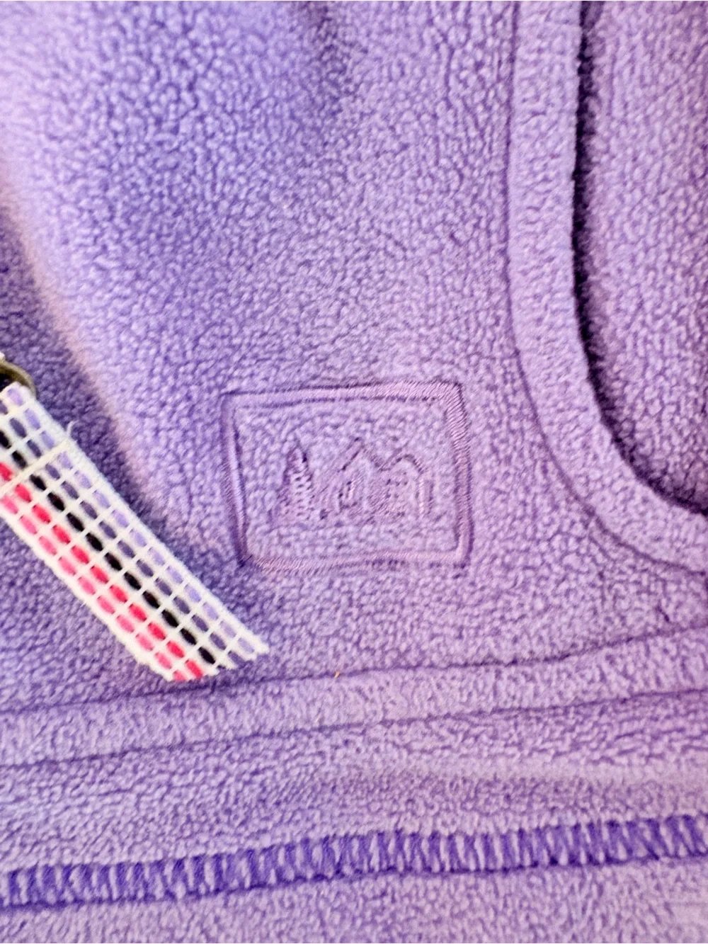 REI Kids Purple Fleece Jacket